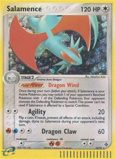 Salamence (10/97) [EX: Dragon] | Gear Gaming Bentonville