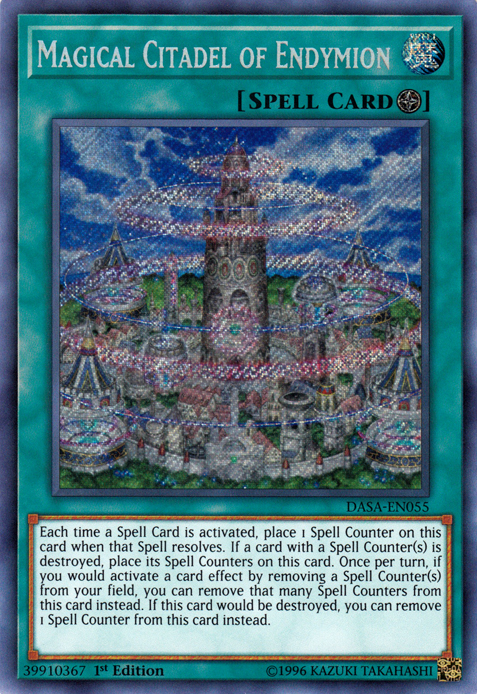 Magical Citadel of Endymion [DASA-EN055] Secret Rare | Gear Gaming Bentonville
