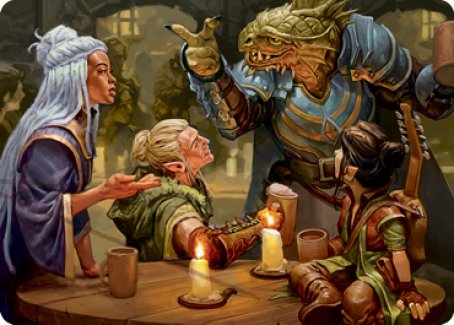 You Meet in a Tavern Art Card [Dungeons & Dragons: Adventures in the Forgotten Realms Art Series] | Gear Gaming Bentonville