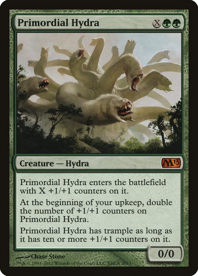 Primordial Hydra (Duels of the Planeswalkers Promos) [Duels of the Planeswalkers Promos 2012] | Gear Gaming Bentonville