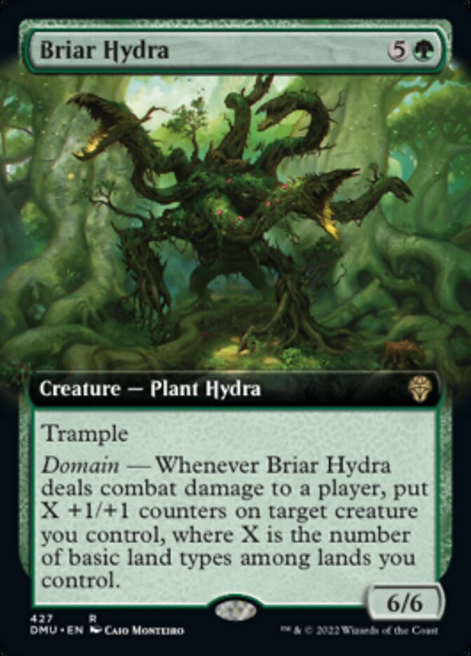 Briar Hydra (Extended Art) [Dominaria United] | Gear Gaming Bentonville