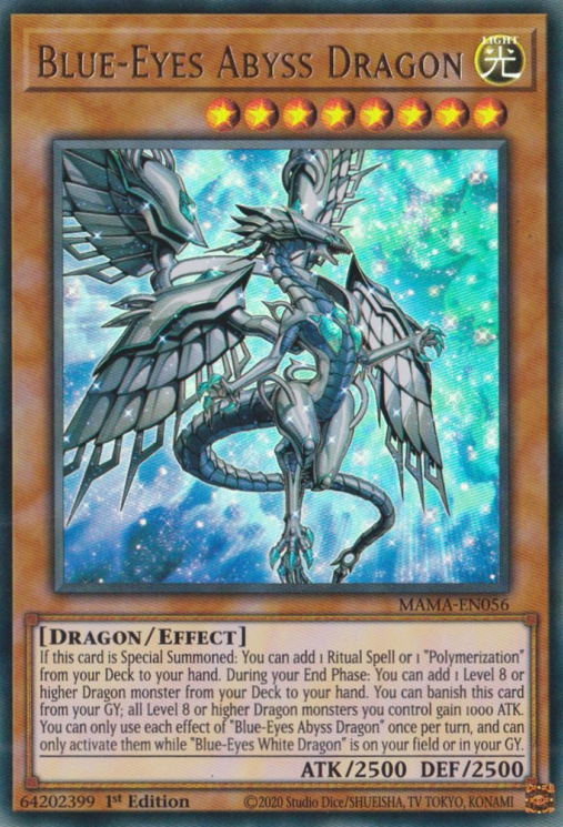 Blue-Eyes Abyss Dragon [MAMA-EN056] Ultra Rare | Gear Gaming Bentonville