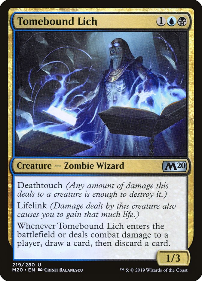 Tomebound Lich [Core Set 2020] | Gear Gaming Bentonville