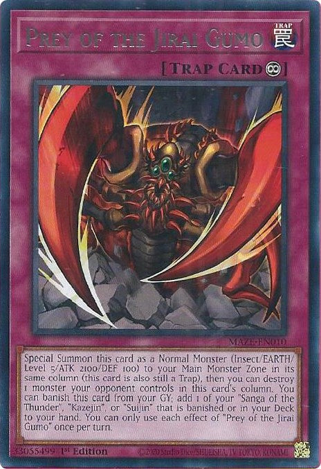 Prey of the Jirai Gumo [MAZE-EN010] Rare | Gear Gaming Bentonville