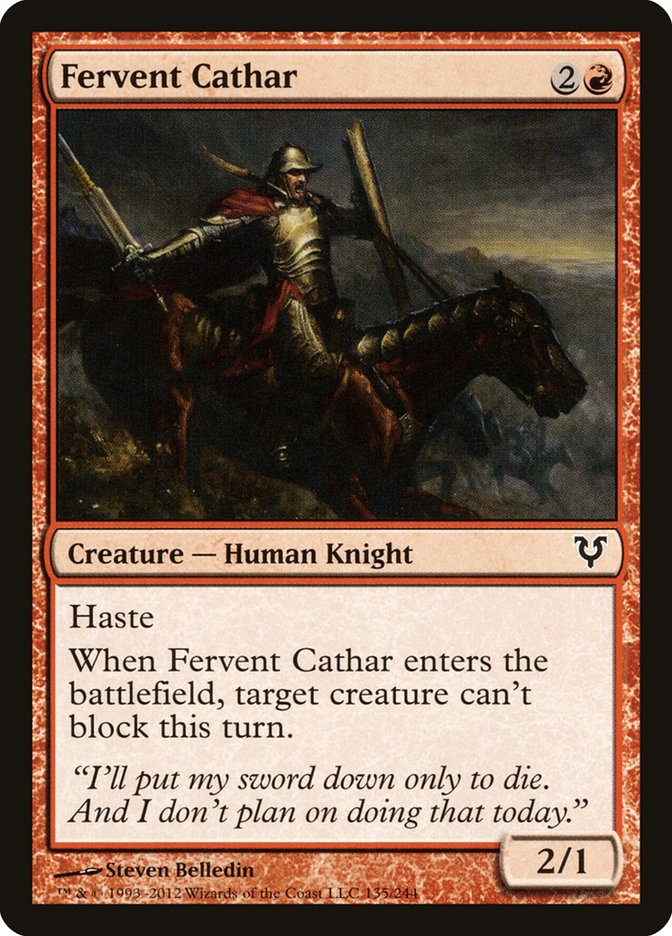 Fervent Cathar [Avacyn Restored] | Gear Gaming Bentonville