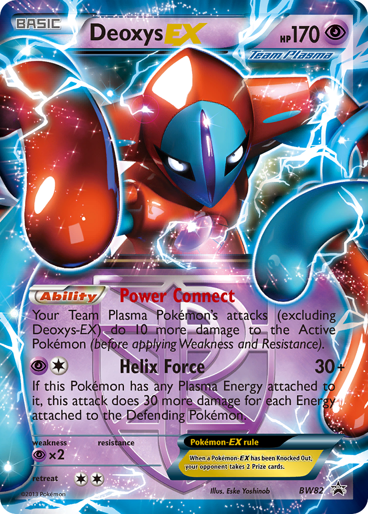 Deoxys EX (BW82) [Black & White: Black Star Promos] | Gear Gaming Bentonville