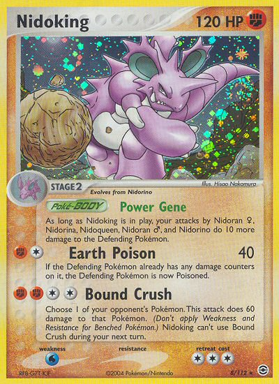 Nidoking (8/112) [EX: FireRed & LeafGreen] | Gear Gaming Bentonville