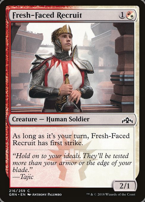 Fresh-Faced Recruit [Guilds of Ravnica] | Gear Gaming Bentonville