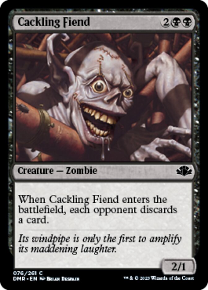 Cackling Fiend [Dominaria Remastered] | Gear Gaming Bentonville