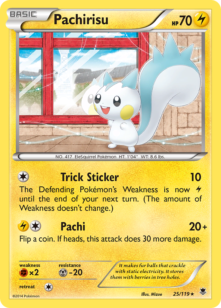 Pachirisu (25/119) [XY: Phantom Forces] | Gear Gaming Bentonville