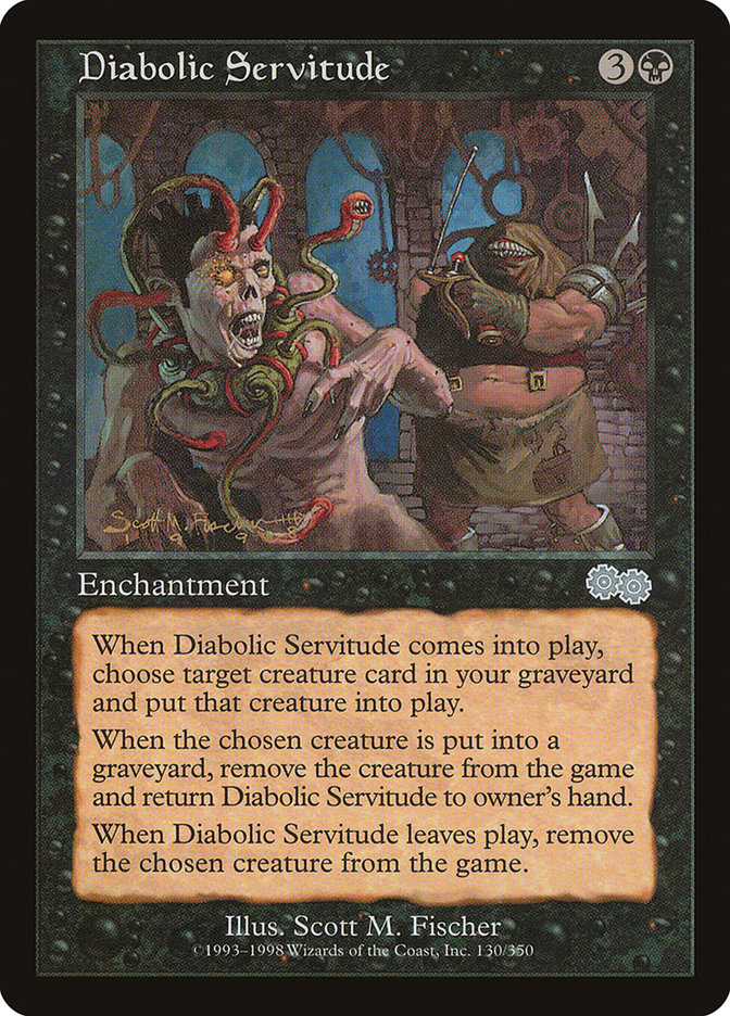 Diabolic Servitude [Urza's Saga] | Gear Gaming Bentonville