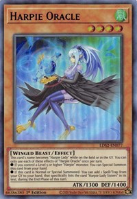 Harpie Oracle (Purple) [LDS2-EN077] Ultra Rare | Gear Gaming Bentonville