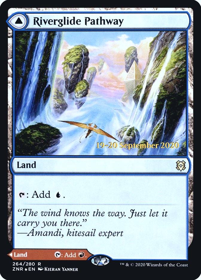 Riverglide Pathway // Lavaglide Pathway  [Zendikar Rising Prerelease Promos] | Gear Gaming Bentonville