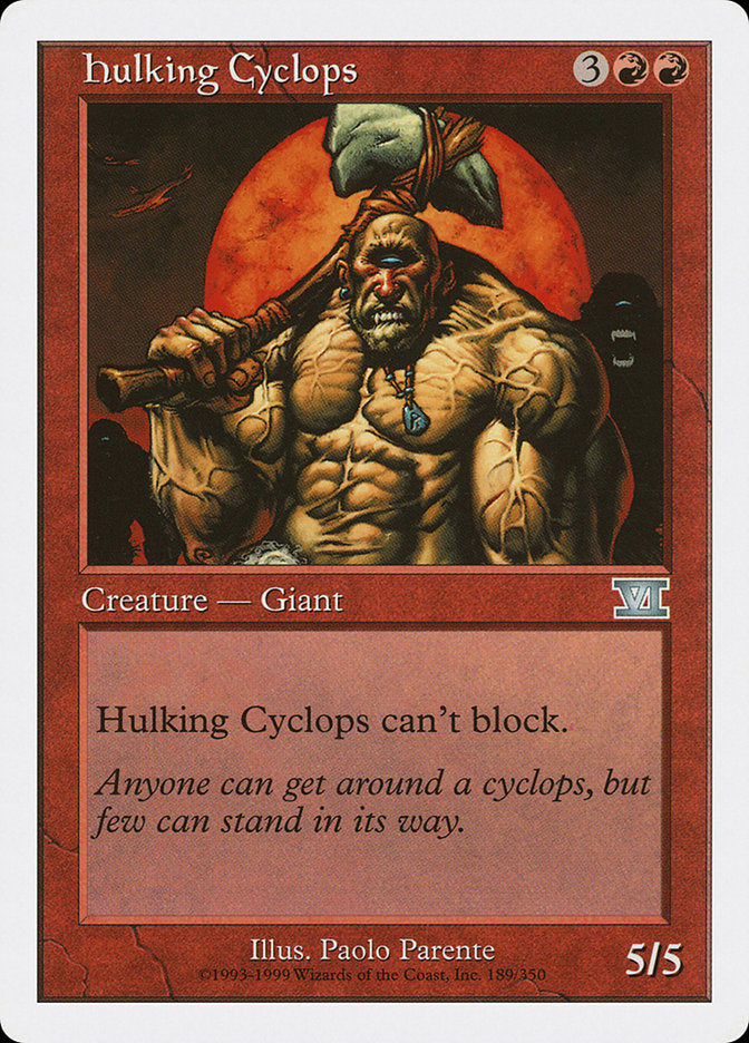 Hulking Cyclops [Classic Sixth Edition] | Gear Gaming Bentonville