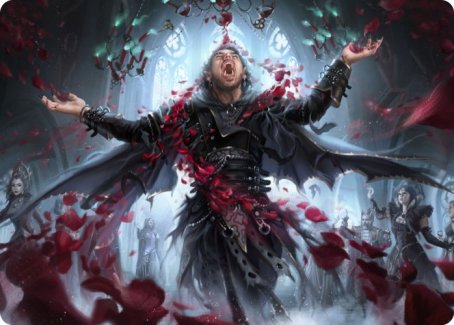 Bloodsoaked Reveler Art Card [Innistrad: Crimson Vow Art Series] | Gear Gaming Bentonville