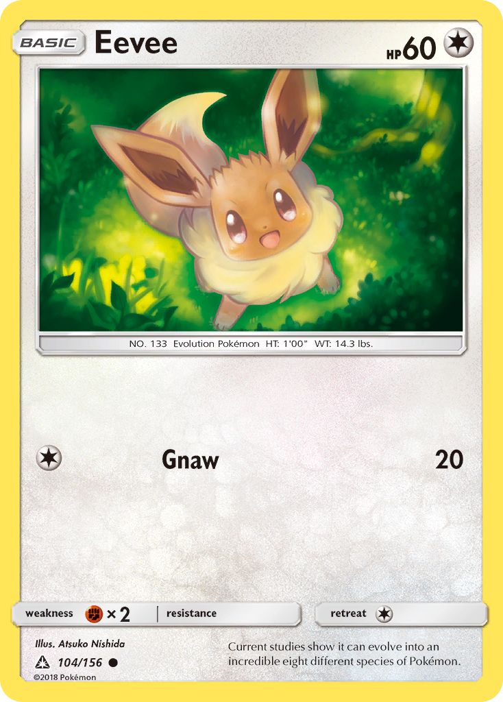 Eevee (104/156) [Sun & Moon: Ultra Prism] | Gear Gaming Bentonville