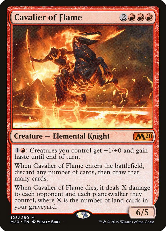 Cavalier of Flame [Core Set 2020] | Gear Gaming Bentonville