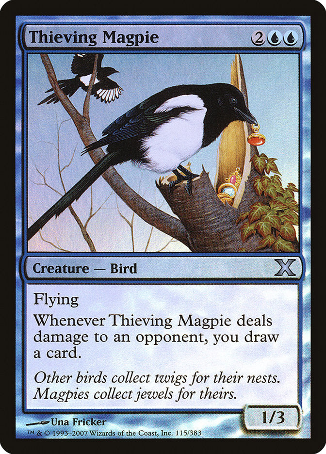 Thieving Magpie (Premium Foil) [Tenth Edition] | Gear Gaming Bentonville