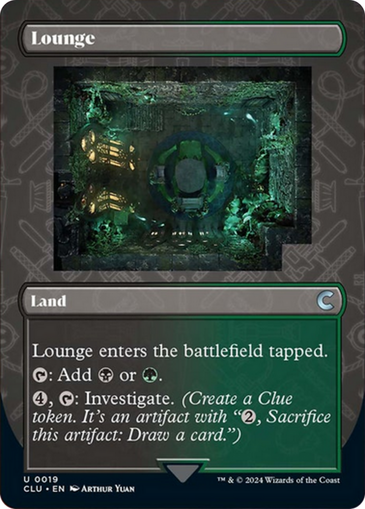 Lounge (Borderless) [Ravnica: Clue Edition] | Gear Gaming Bentonville