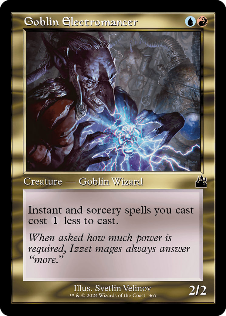 Goblin Electromancer (Retro Frame) [Ravnica Remastered] | Gear Gaming Bentonville