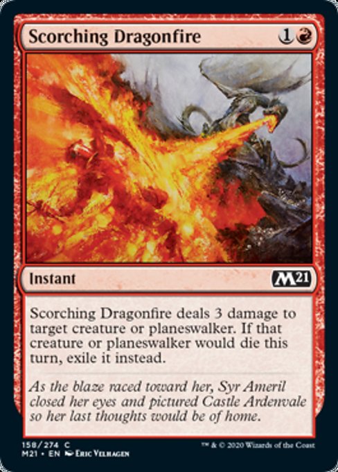 Scorching Dragonfire [Core Set 2021] | Gear Gaming Bentonville