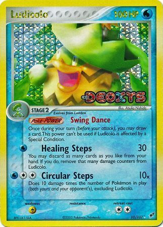 Ludicolo (10/107) (Stamped) [EX: Deoxys] | Gear Gaming Bentonville