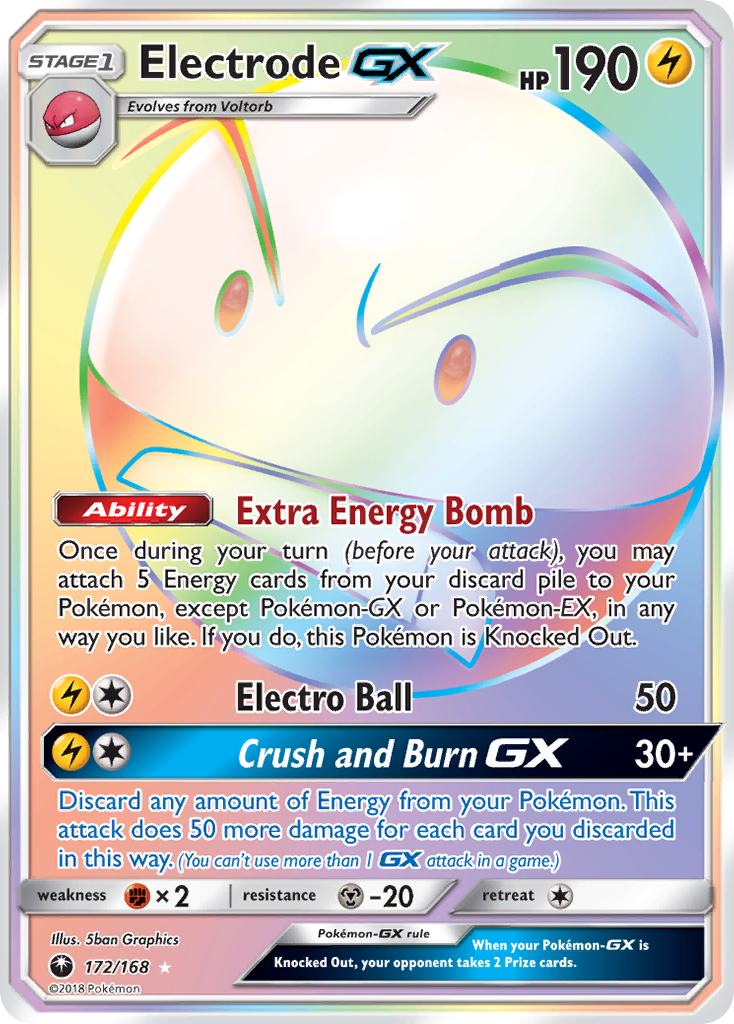 Electrode GX (172/168) [Sun & Moon: Celestial Storm] | Gear Gaming Bentonville