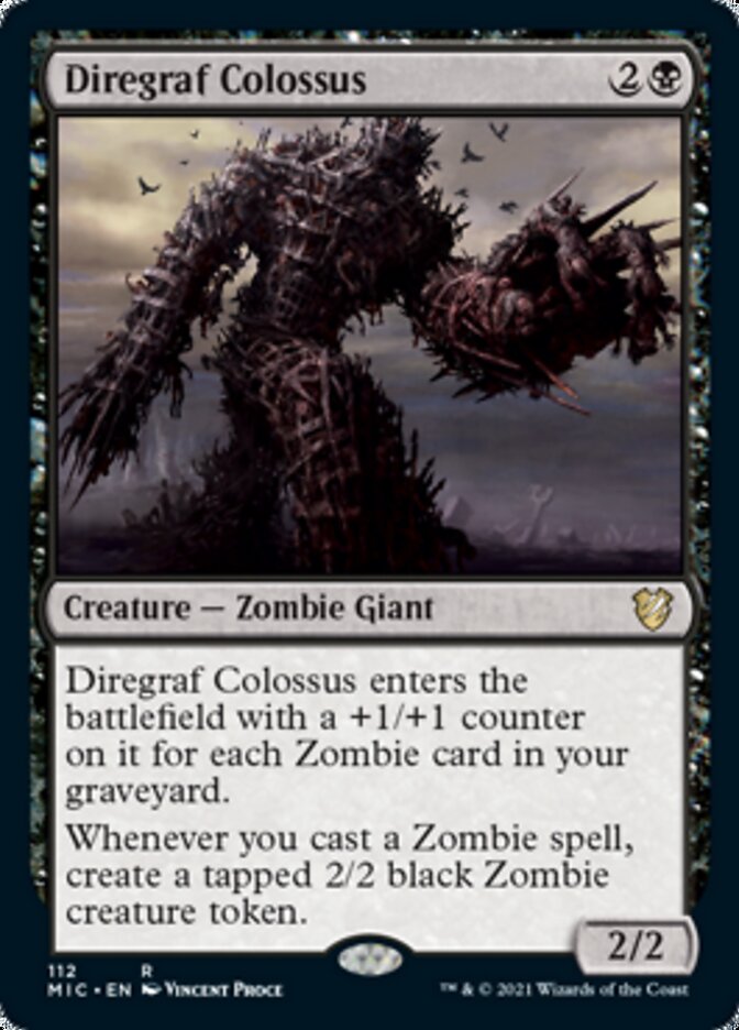 Diregraf Colossus [Innistrad: Midnight Hunt Commander] | Gear Gaming Bentonville