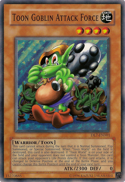 Toon Goblin Attack Force [DL7-EN001] Super Rare | Gear Gaming Bentonville