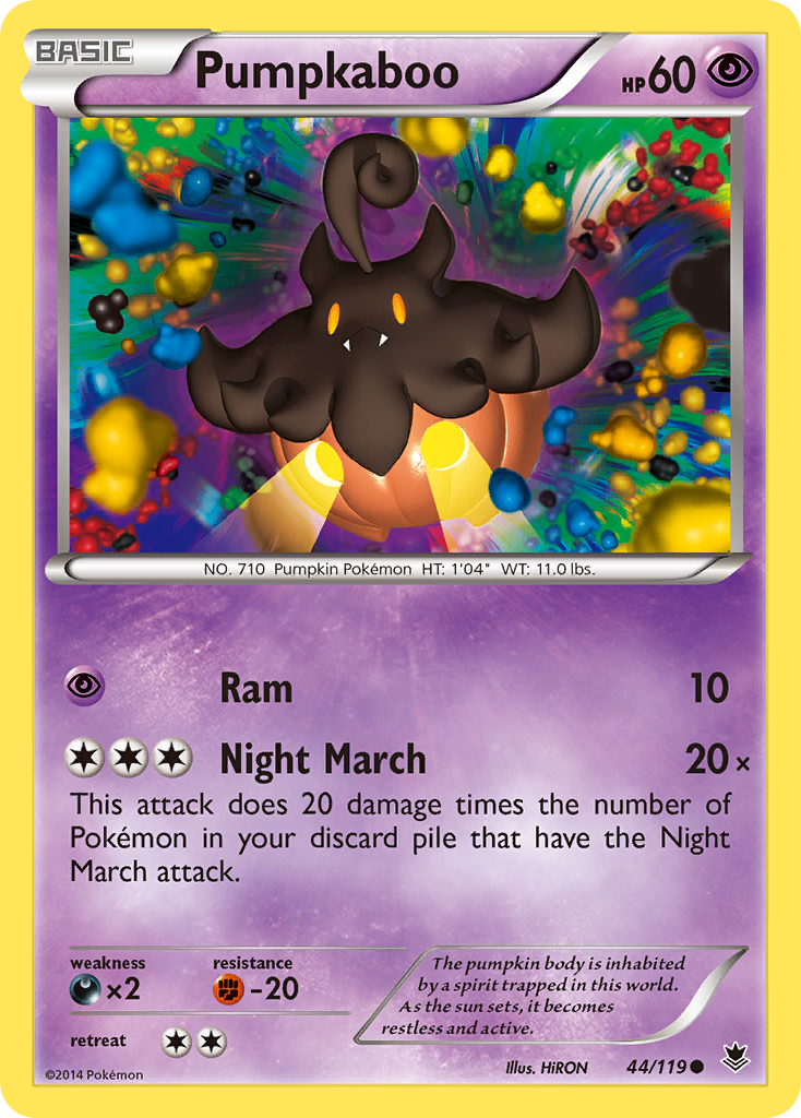 Pumpkaboo (44/119) [XY: Phantom Forces] | Gear Gaming Bentonville