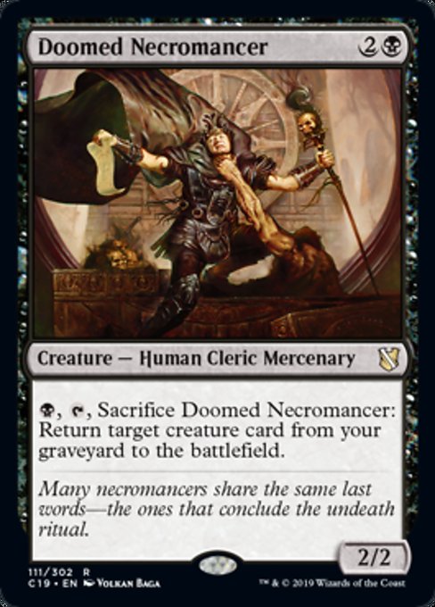 Doomed Necromancer [Commander 2019] | Gear Gaming Bentonville