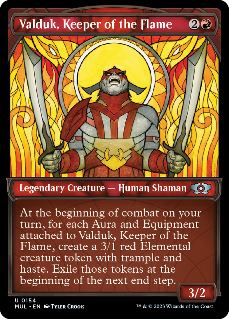 Valduk, Keeper of the Flame (Halo Foil) [Multiverse Legends] | Gear Gaming Bentonville