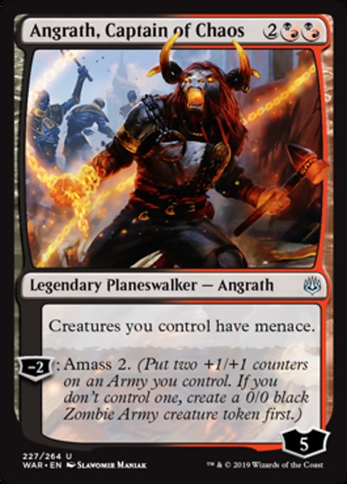 Angrath, Captain of Chaos [War of the Spark] | Gear Gaming Bentonville