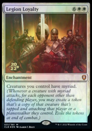 Legion Loyalty [Commander Legends: Battle for Baldur's Gate Prerelease Promos] | Gear Gaming Bentonville