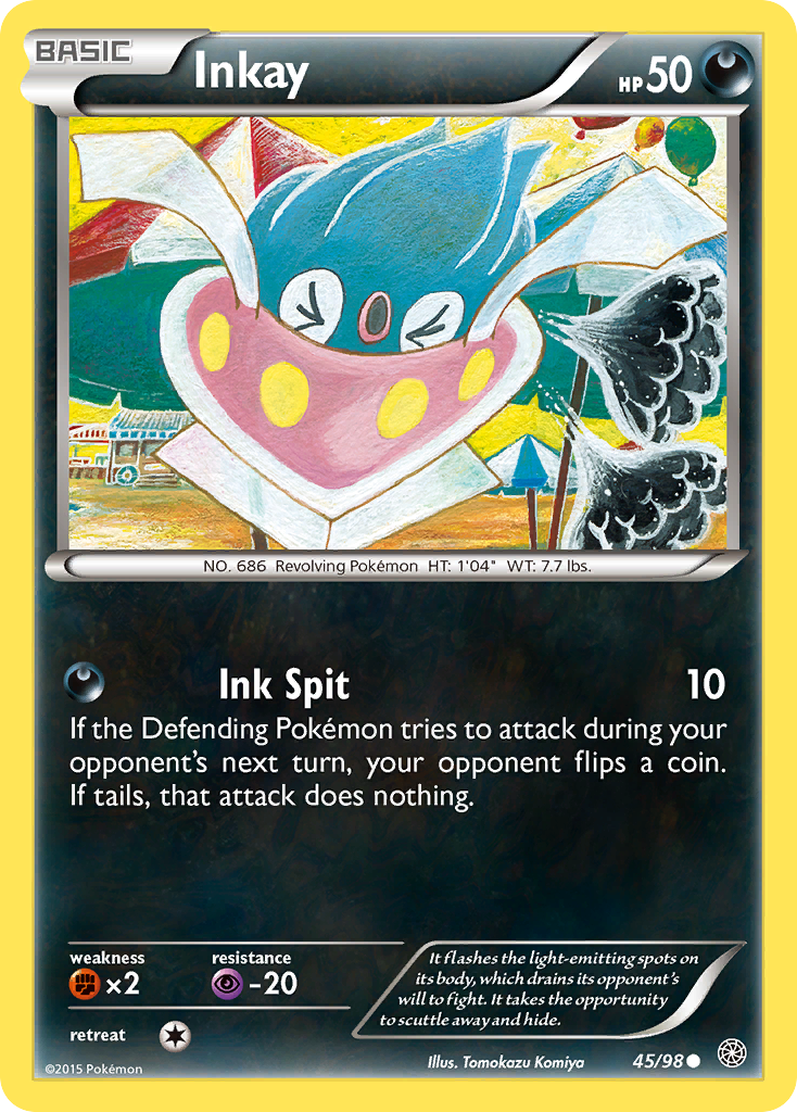 Inkay (45/98) [XY: Ancient Origins] | Gear Gaming Bentonville