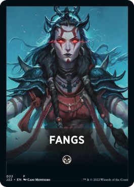 Fangs Theme Card [Jumpstart 2022 Front Cards] | Gear Gaming Bentonville