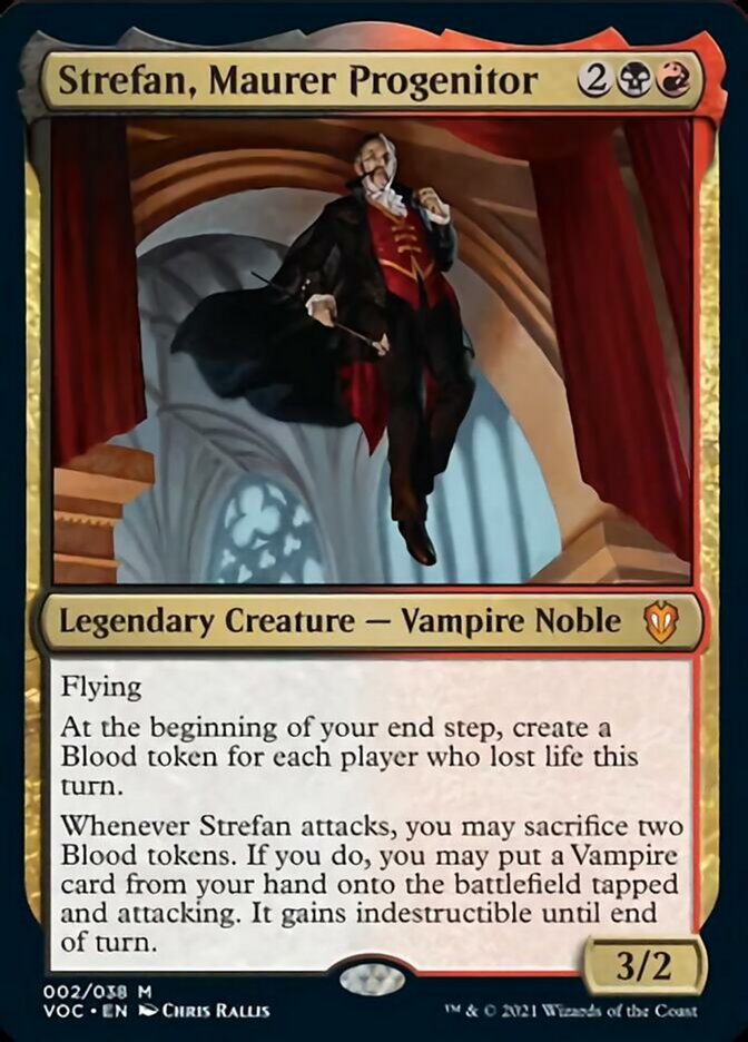 Strefan, Maurer Progenitor (Display Commander) [Innistrad: Crimson Vow Commander] | Gear Gaming Bentonville