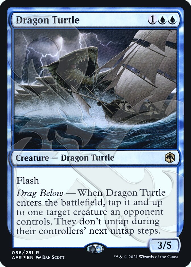 Dragon Turtle (Ampersand Promo) [Dungeons & Dragons: Adventures in the Forgotten Realms Promos] | Gear Gaming Bentonville