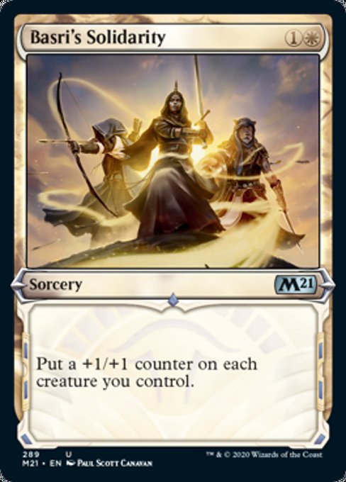 Basri's Solidarity (Showcase) [Core Set 2021] | Gear Gaming Bentonville