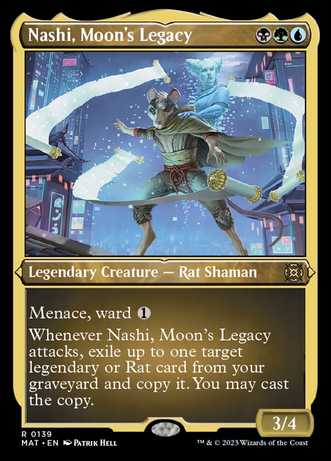 Nashi, Moon's Legacy (Foil Etched) [March of the Machine: The Aftermath] | Gear Gaming Bentonville