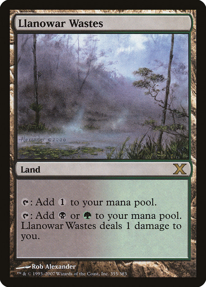 Llanowar Wastes [Tenth Edition] | Gear Gaming Bentonville