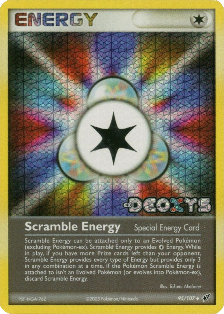 Scramble Energy (95/107) (Stamped) [EX: Deoxys] | Gear Gaming Bentonville