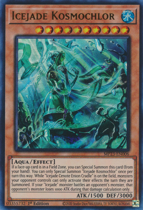 Icejade Kosmochlor [MP23-EN006] Ultra Rare | Gear Gaming Bentonville