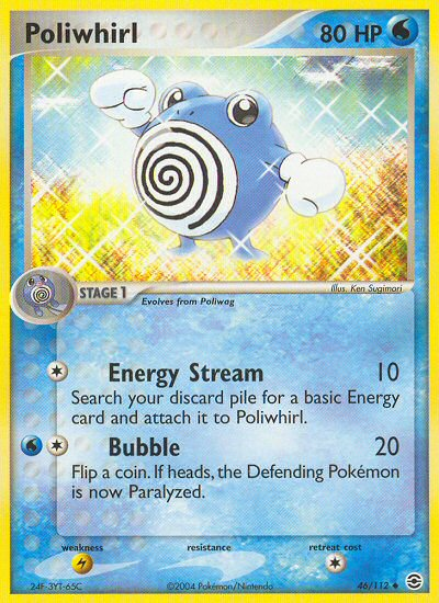 Poliwhirl (46/112) [EX: FireRed & LeafGreen] | Gear Gaming Bentonville