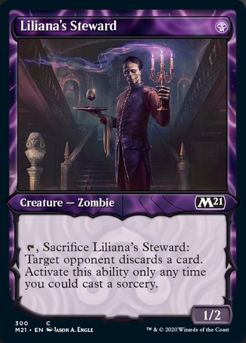 Liliana's Steward (Showcase) [Core Set 2021] | Gear Gaming Bentonville