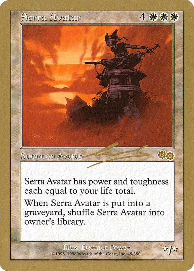 Serra Avatar (Nicolas Labarre) [World Championship Decks 2000] | Gear Gaming Bentonville