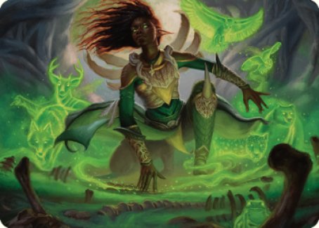 Fauna Shaman Art Card [The Brothers' War Art Series] | Gear Gaming Bentonville