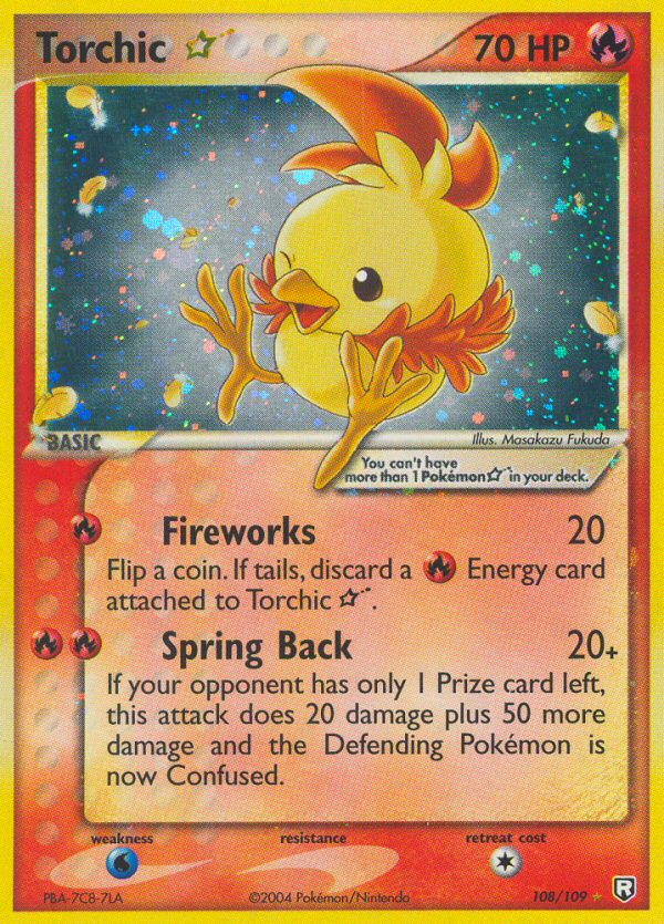 Torchic Star (108/109) [EX: Team Rocket Returns] | Gear Gaming Bentonville