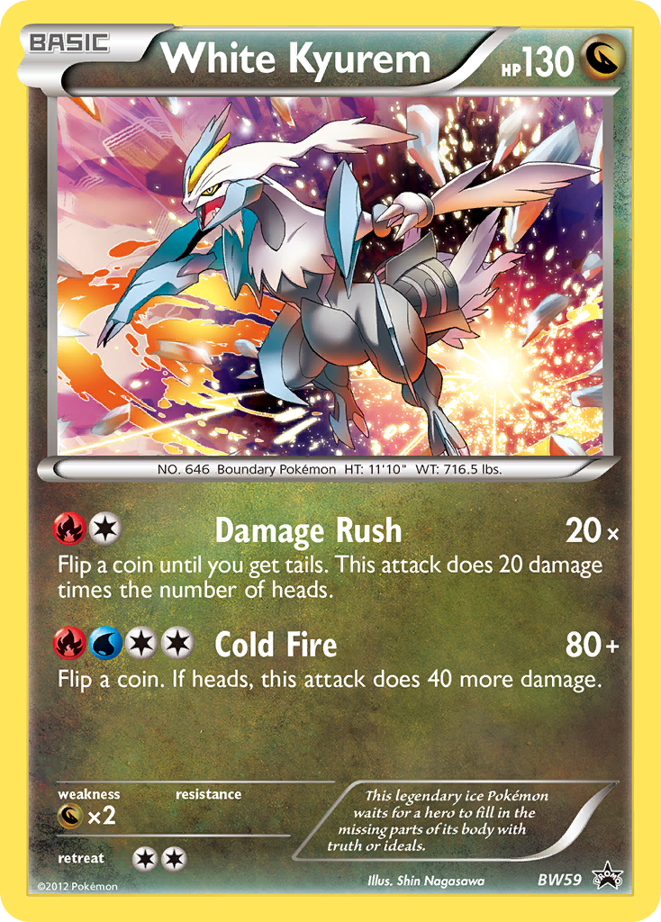 White Kyurem (BW59) [Black & White: Black Star Promos] | Gear Gaming Bentonville