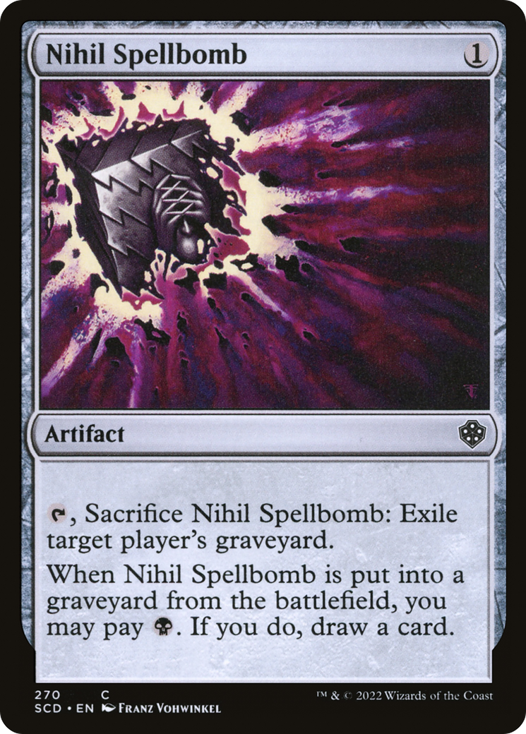 Nihil Spellbomb [Starter Commander Decks] | Gear Gaming Bentonville